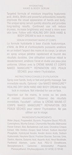 ZOYA Naked Manicure Healing and Hydrating Dry Skin Hand and Body System, Cream & Serum