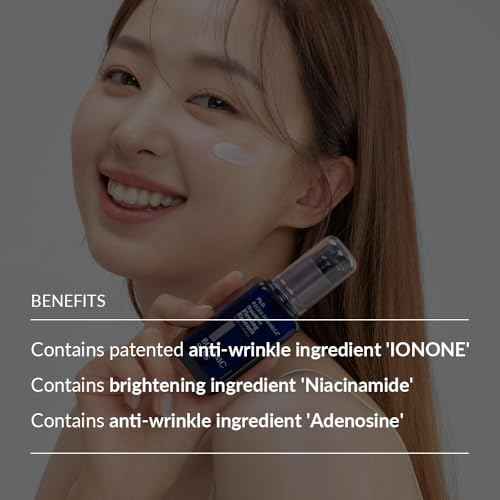 Nutritive Firming Vegan Essence Lotion for Face & Neck, Long-Lasting Lift & Hydration, Anti-Wrinkle & Fine Lines, Skin Elasticity, Korean Skin Care 50ml, 1.69fl.oz