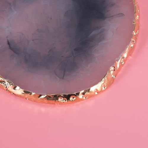 Lurrose Resin Nail Art Palette - Mixing Tray for Nail Polish