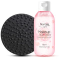 Norate Makeup Brush Cleaner Kit 2Pcs with Cleaning Mat & Solution