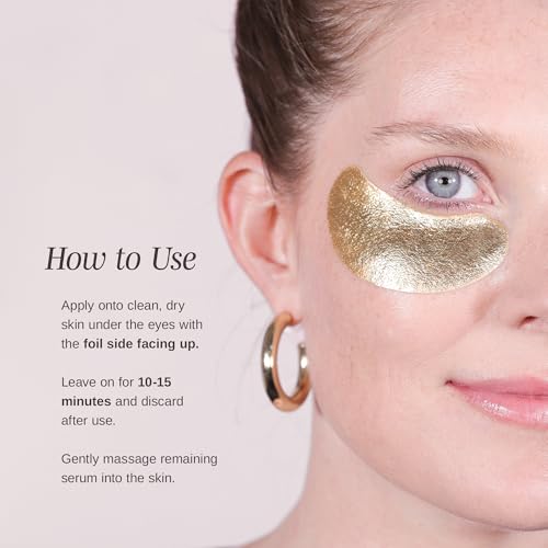Wander Beauty Baggage Claim Gold Foil Under Eye Patches