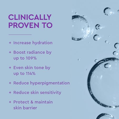 BYOMA Brightening Serum - Barrier Repair Serum - Brightening & Hydrating Face Serum with Hyaluronic Acid, Niacinamide & Ceramides - Hyaluronic Acid Serum For Face, Glowing, Radiant Skin - 1.01 fl. oz