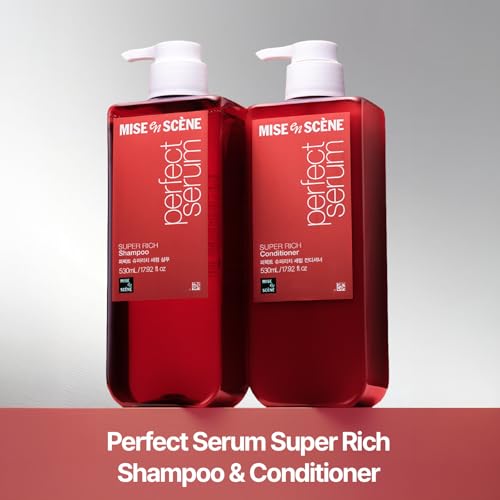 Mise En Scene Perfect Serum Shampoo & Conditioner Set for Damaged Hair