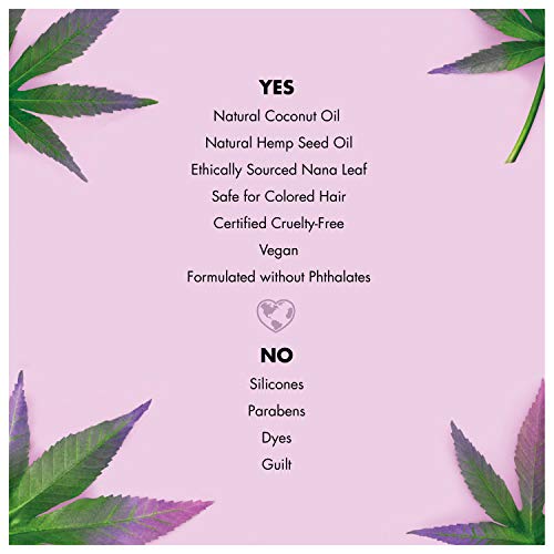 Love Beauty & Planet Scalp Serum Soothe & Nourish for a Dry Scalp Hemp Seed Oil & Nana Leaf Vegan, Paraben-free, Silicone-free, Cruelty-free 3.2 oz