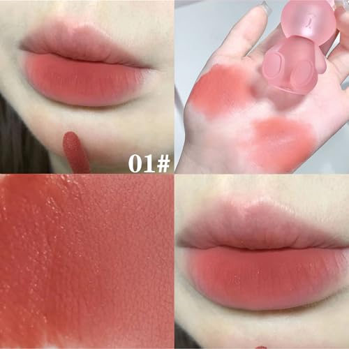 Velvet Matte Liquid Lipstick Set - 4 Colors Waterproof Long Lasting