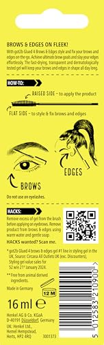 Got2b Glued Brows & Edges Eyebrow Gel 72hr Hold 16ml