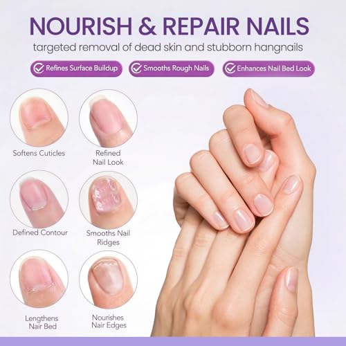 2-in-1 Ceramic Cuticle Pusher & Nourishing Oil Pen - Manicure Repair Tool