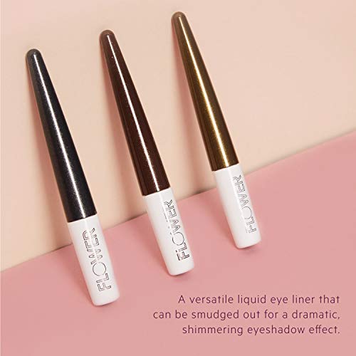 FLOWER Beauty Liquid Kajal Eyeliner - Blendable, Long-Lasting