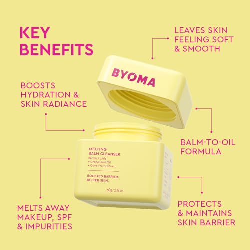 BYOMA Melting Balm Facial Cleanser - Hydrating Cleansing Balm for All Skin Types