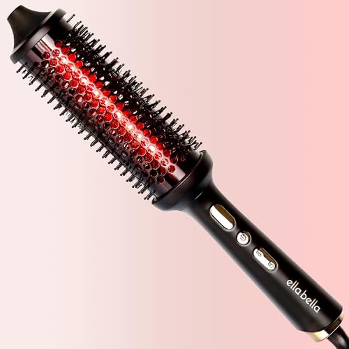 ELLA BELLA Heated Styling Brush with Infrared & Negative Ions