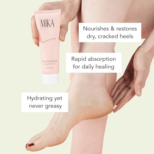 Urea Foot Cream for Cracked Heels & Dry Feet - 4 fl oz