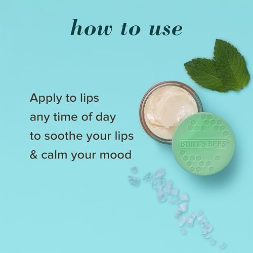 Burt's Bees Lip Mask Set, Mother's Day Gifts for Mom - Overnight Intensive Treatment Revives & Nourishes for All Day Hydration, Passion Fruit & Chamomile, Sweet Mint & Lemon Sorbet