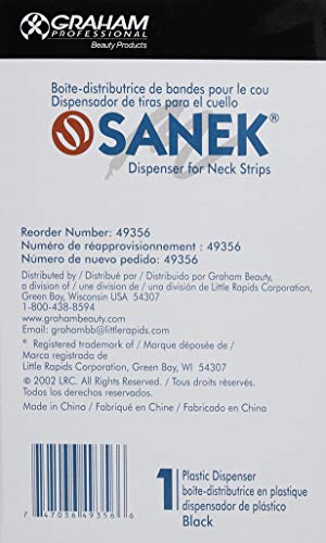 Graham Sanek Dispenser for Neck Strips, 1 Count