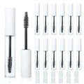 COSIDEA 12pcs 10ml Empty Mascara Bottles - Plastic Eyeliner Tubes