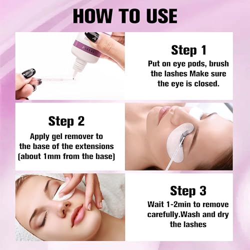 VEYES INC Lash Remover Gel 15ml - Professional Eyelash Adhesive Remover