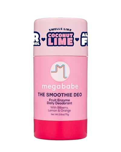 Natural Coconut Lime Deodorant - 72 Hour Odor Protection, 2.6 oz
