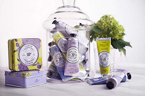 Lavender Shea Butter Hand Cream - Organic Argan Oil, Nourishing, Made in France, 1 oz