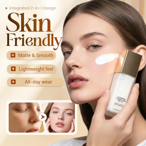 Color Changing Foundation SPF 15 for Sensitive Skin