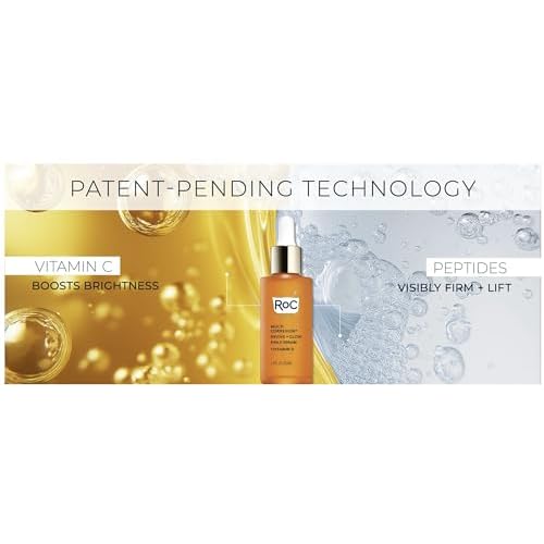 RoC Multi Correxion Revive and Glow Daily Vitamin C Serum Set, 1.0 FL OZ and 1.7 FL OZ Set, 2.7 FL OZ Total