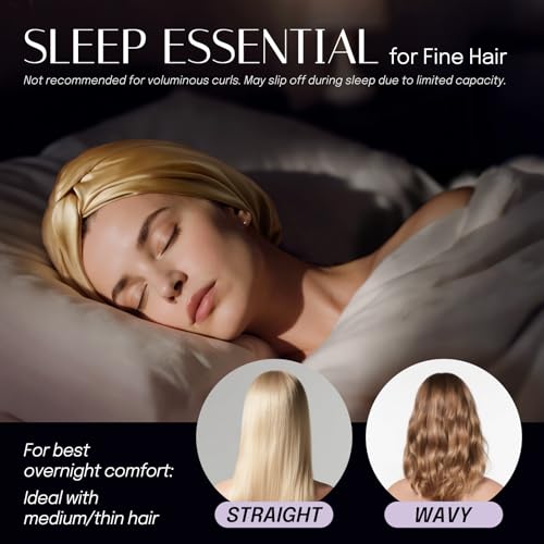 Silk Bonnet for Sleeping | 22 Momme Mulberry Silk Hair Care