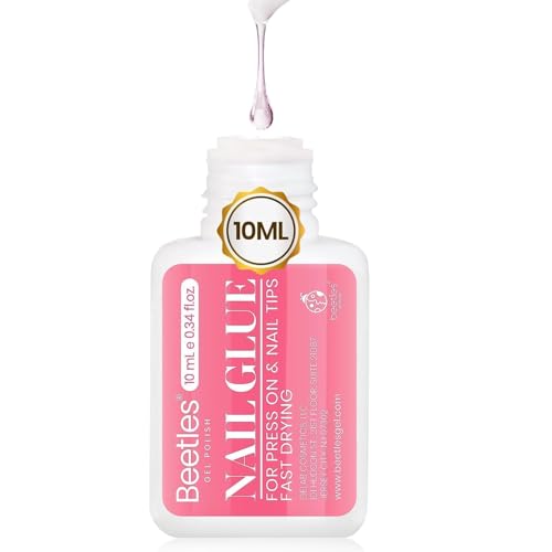 Beetles 10ML Super Strong Nail Glue for Press-On & Acrylic Nails – Waterproof & Fast Drying