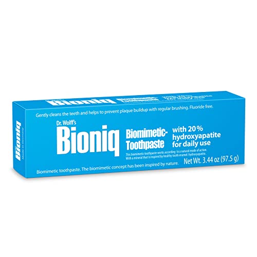 Bioniq Classic Biomimetic Toothpaste with 20 Percent Hydroxyapatite for Daily Use, 3.44 Ounce (Pack of 3)