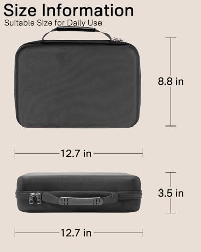 Hard Travel Case for Hair Clippers & Grooming Kits