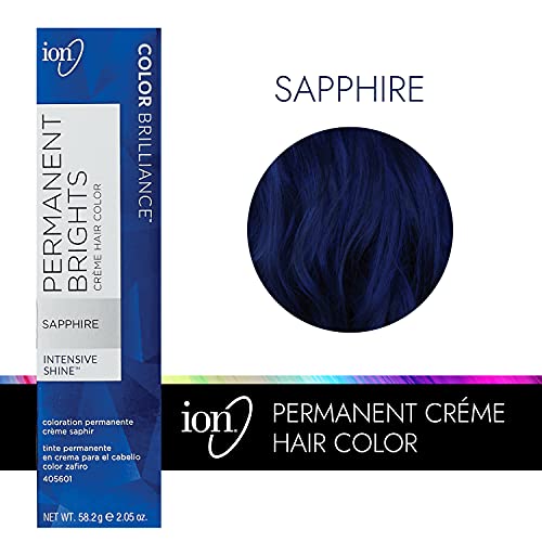 Ion Permanent Brights Creme Hair Color Sapphire Sapphire