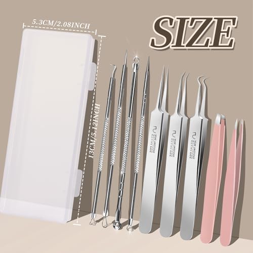 Teenitor 9-Piece Blackhead Remover & Pimple Popper Tool Kit