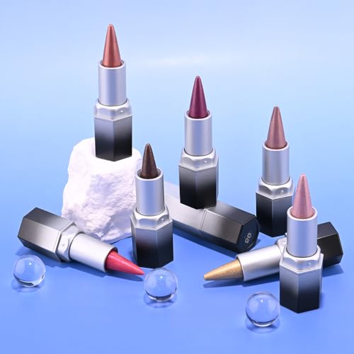 Metallic Shimmer Lipstick & Liner Combo | Full Coverage Hydrating