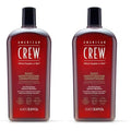 AMERICAN CREW Conditioner for Men,Daily Moisturizer,Naturally Derived,Vegan Formula,Citrus Mint Fragrance,33.8 Fl Oz,(Pack of 2)