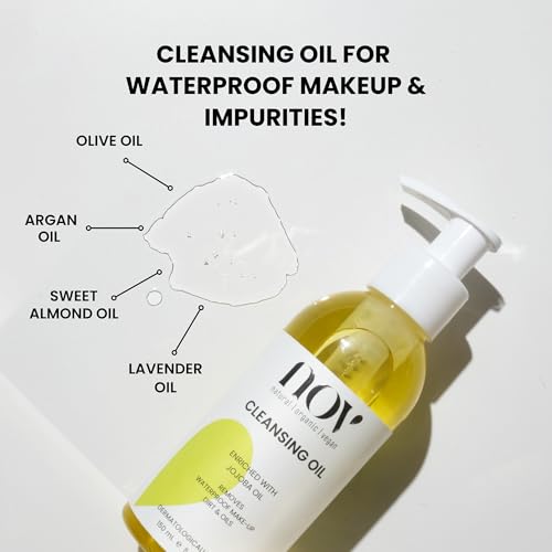 NOV Cleansing Oil - Waterproof Makeup Remover with Almond Oil