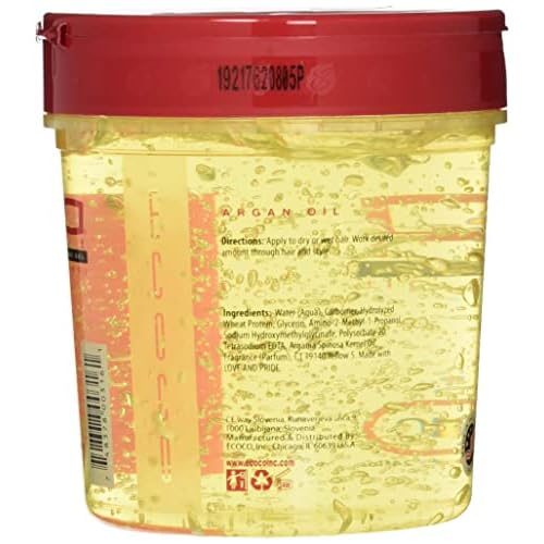 Eco Style Styling Gel, Argan Oil, 24 Ounce