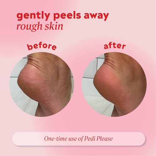 Onyx Professional Pedi Please Exfoliating Foot Mask Gel with Brush, 5 oz