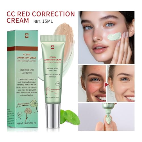 CC Cream SPF 25 with Centella Asiatica, Full Coverage Foundation