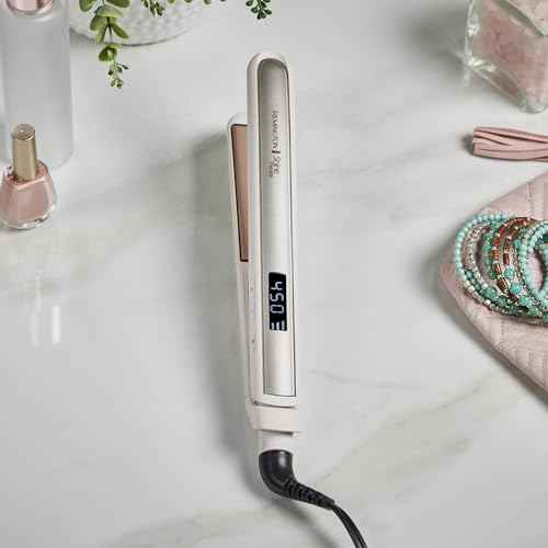 Remington Shine Therapy 1 inch Hair Straightener Iron, Flat Iron Infused with Argan Oil & Keratin, Professional Ceramic Flat Iron for Less Frizz, Shines and Smooth, Styling Tools