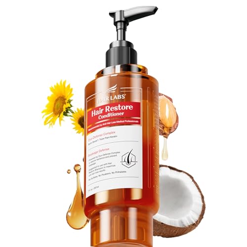 Hair Labs Keratin & Biotin Conditioner for Dry, Damaged Hair 7oz