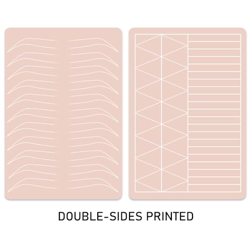 5PC Double-Sided Silicone Microblading Practice Skins