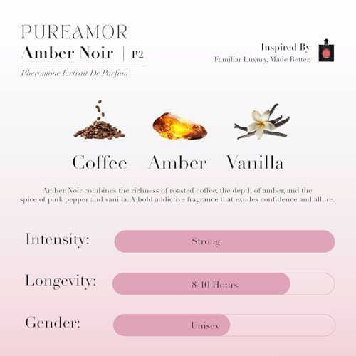 Amber Noir Pheromone Perfume for Women - 30ml Extrait de Parfum