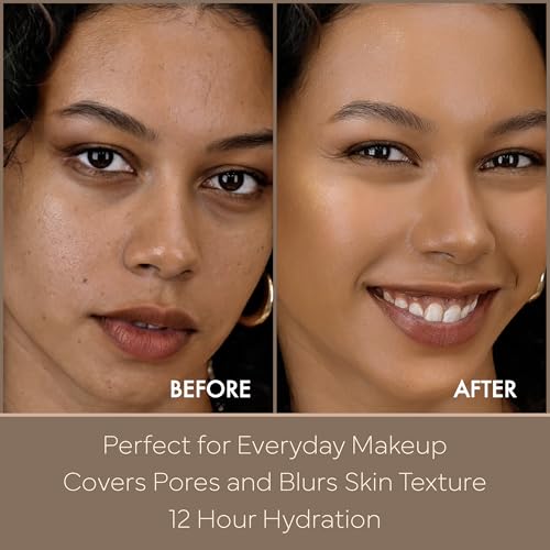 KISS NEW YORK Tinted Moisturizer with SPF 32 PA+++ (Classic Tan) 12 Hour Hydrating Sunscreen for Face, No White Cast for Dark Skin Tone, Natural Finish, Medium Coverage with Hyaluronic Acid, Vitamin E