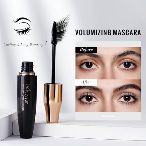 Volumizing Mascara - Buildable, Waterproof, Lash-Lifting & Lengthening