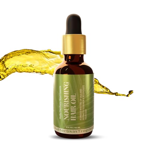 Argan & Rosemary Hair Serum for Dry Damaged Hair & Growth - Nourishing Hair Oil