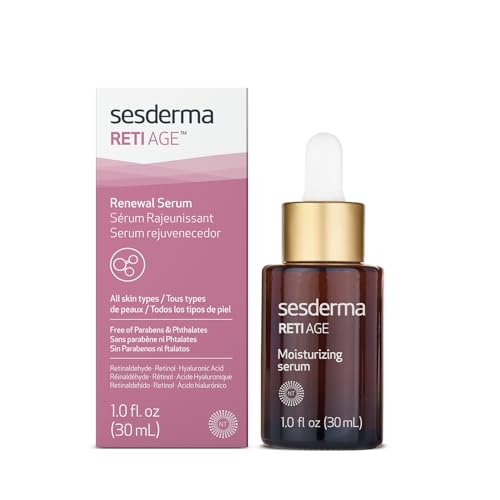 Sesderma RETI AGE Anti-Aging Serum | Retinol | First Signs of Aging | Anti-Wrinkle | Hydration | Firmness | Liposomal Serum, 1.0 fl oz