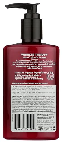 Avalon Organics Wrinkle Therapy Cleansing Milk 8.5 oz