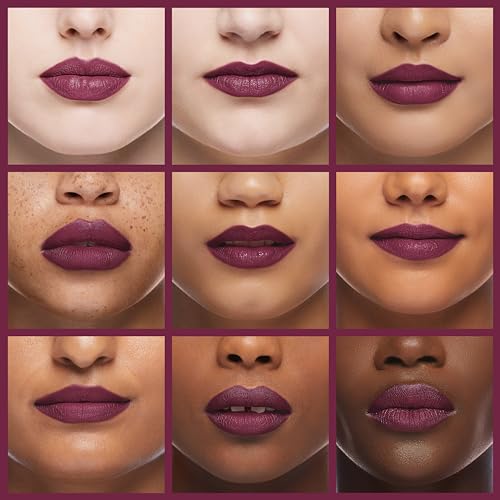 Maybelline Super Stay Matte Ink Liquid Lipstick Makeup, Long Lasting High Impact Color, Up to 16H Wear, Believer, Deep Plum, 1 Count