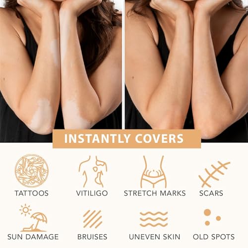 Waterproof Leg Makeup Foundation - Tattoo Cover Up & Concealer