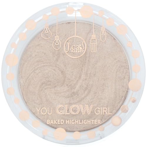J.CAT BEAUTY You Glow Girl Baked Highlighter - Twilight