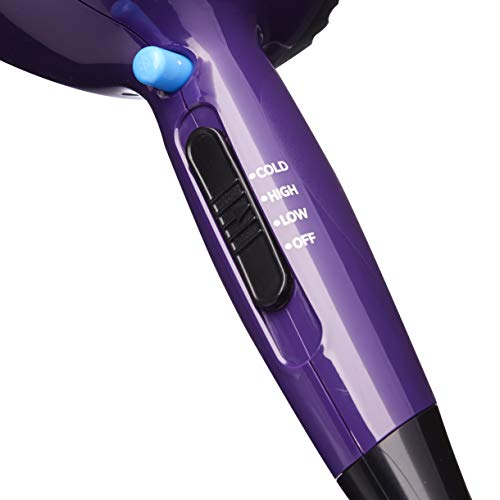 RED by Kiss Titanium 2300 Detangler Hair Dryer ? Double Comb Layer Technology, 4X Faster Straightening, High Heat Resistant, Better Heat Distribution, 3 Bonus Titanium Detangler Piks, All Hair Types