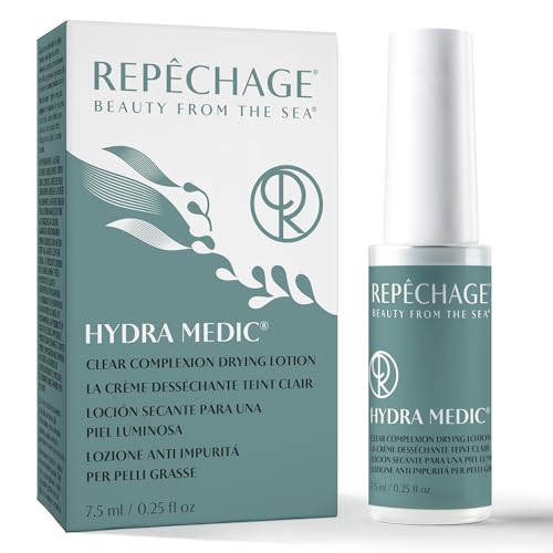 Repechage Hydra Medic Drying Lotion Targeted Treatment (0.25 fl oz / 7.5 mL) ? Salicylic Acid & Fruit Acid ? Overnight Blemish Solution with Mulberry, Licorice & Kojic Acid ? Pro-Grade Skincare