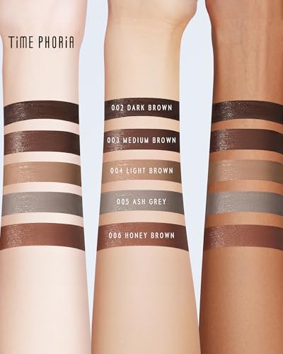Revela Tinted Eyebrow Mascara 12H Waterproof Brow Gel - Ash Grey